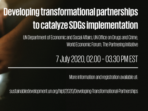 Sviluppare partnership trasformazionali per catalizzare l’implementazione degli SDG
